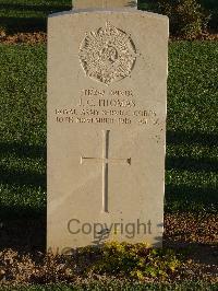 Salonika (Lembet Road) Military Cemetery - Thomas, J C